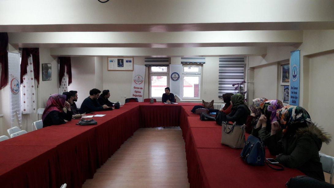Din Kültürü ve Ahlak Bilgisi Öğretmen Gelişim Programı (DÖGEP) Toplantısı Yapıldı