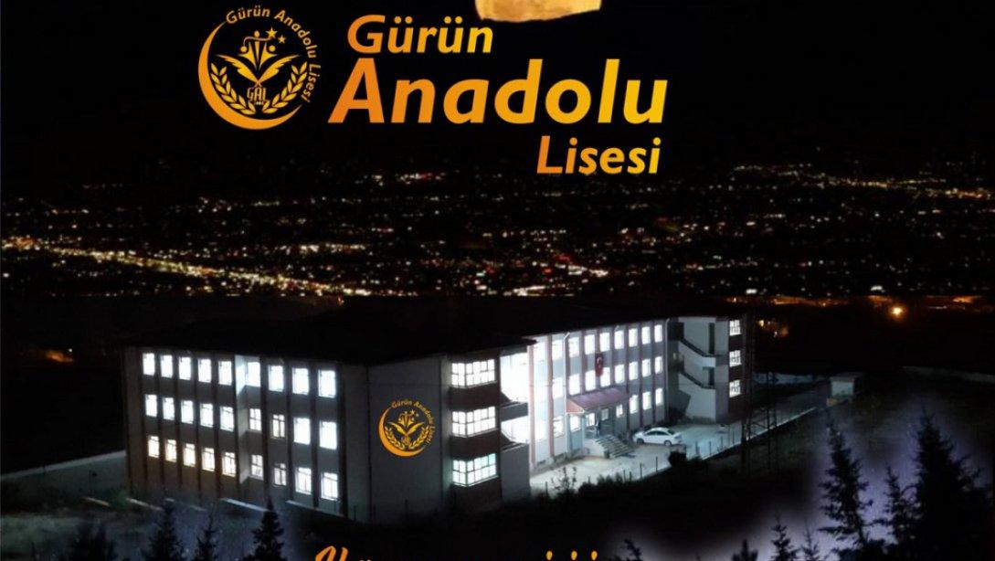 Gürün Anadolu Lisesi Proje (Sınavlı) Okul Oldu
