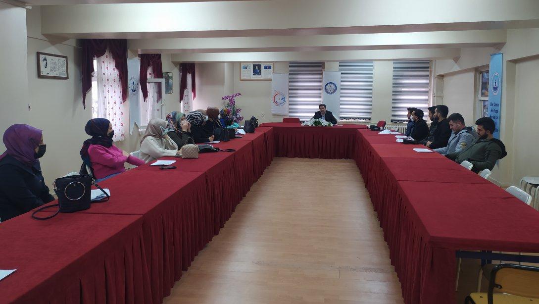 Din Kültürü ve Ahlak Bilgisi Öğretmen Gelişim Programı (DÖGEP) Ekim-Kasım Ayları Toplantısı Yapıldı.